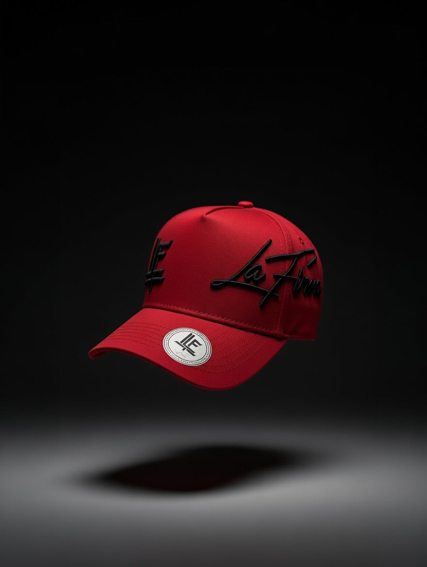 GORRA ROJA TIPO CABALLISTA