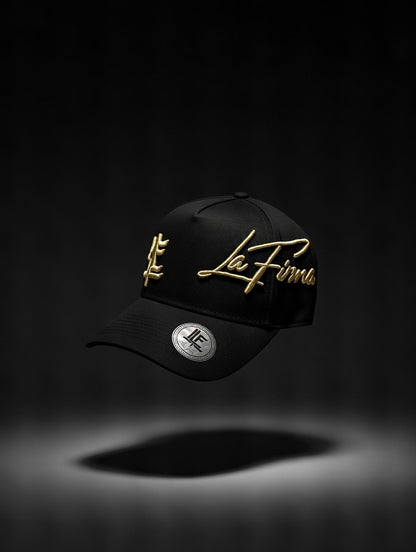 GORRA NEGRA TIPO CABALLISTA