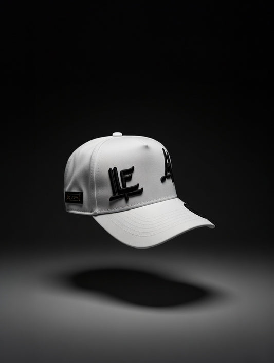 GORRA BLANCA TIPO CABALLISTA